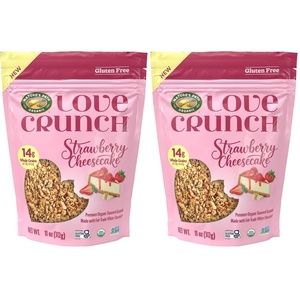 image:imageLove Crunch Strawberry Cheesecake Gluten Free Granola 11 oz Pack of 611 Ounce Pack of 2